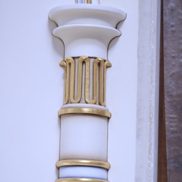 تذهيب اعمدة جدارية