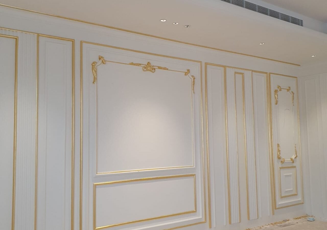 دهان معا تذهيب ديكور جبسي